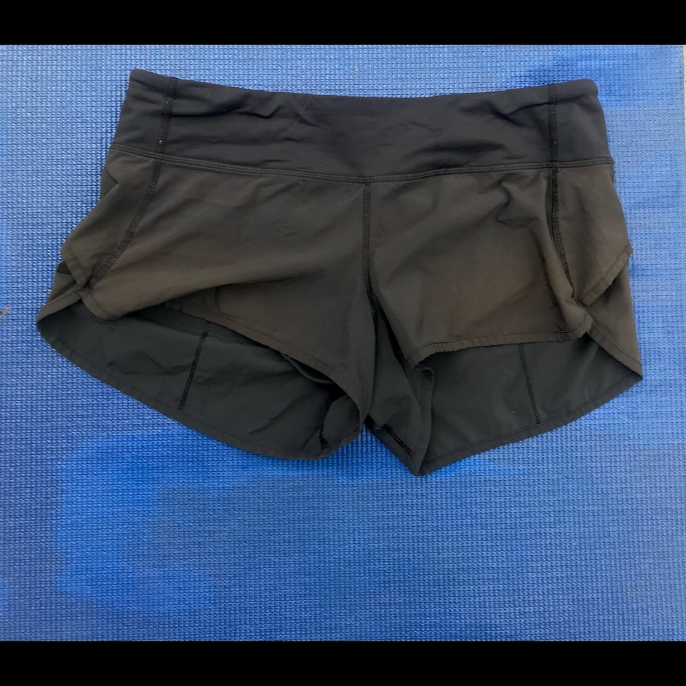 lululemon | Black Women’s Running Shorts